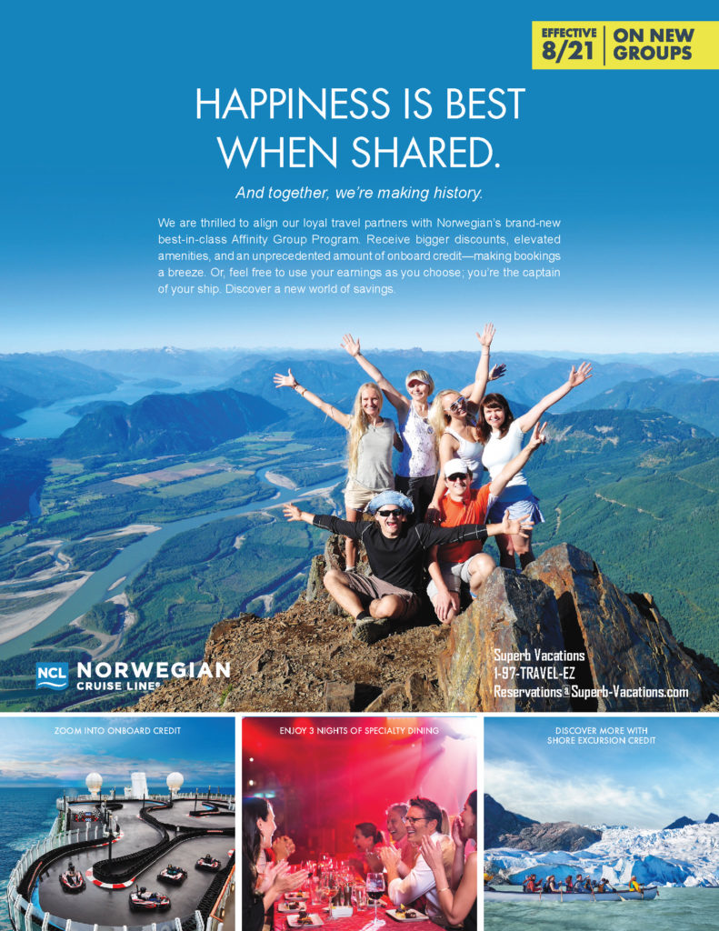 NCL Affinity Group Special ⋆ Superb Vacations